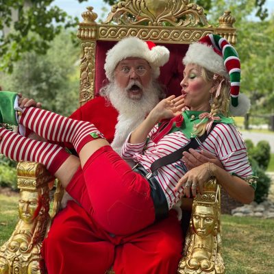 real-santa-with-naught-elf-at-noel-edmonds-christmas-party